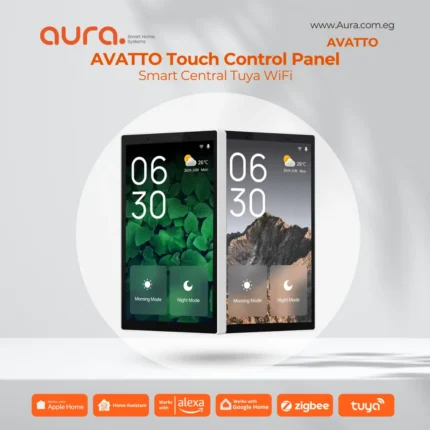 AVATTO Tuya WiFi Touch Interaction Center Control Panel 5 Inch