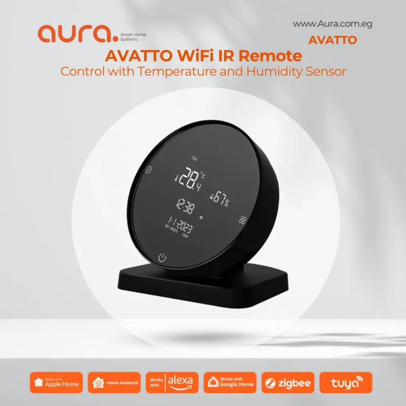 AVATTO Tuya WiFi IR Remote Control with Temperature & Humidity Sensor