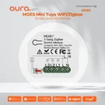MOES Mini Tuya WiFiZigbee Smart SwitchDimmer